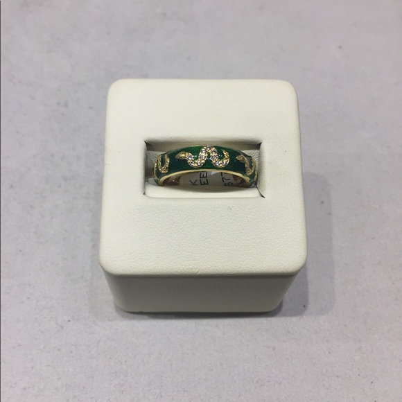 Hidalgo 18Kt Yellow Gold Diamond Snake Ring - Picture 2 of 3